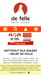 Mobile Screenshot of defelle.pl